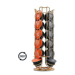 <span class=keywords><strong>Support</strong></span> à capsules de café rotatif en métal or rose pour <span class=keywords><strong>Dolce</strong></span> <span class=keywords><strong>Gusto</strong></span> - Product Image 6