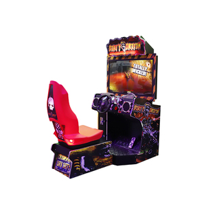 Máquina de Juego de Carreras Dinámica Operada con Monedas, Simulador de Conducción con Vibración para Salón de Juegos - Product Image 6