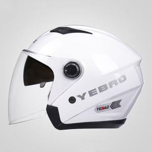Yebao mới nhiều màu ống kính đôi ABS mở mặt xe máy và xe tay ga điện Mũ bảo hiểm với <span class=keywords><strong>Visor</strong></span> cho tất cả các mùa - Product Image 2