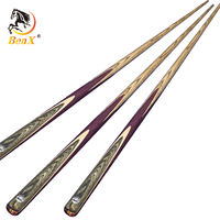 Queue de billard personnalisée BX03 Premium en bois de frêne de 10 mm, 1 pièce, de haute qualité, pour joueurs de snooker et de billard
