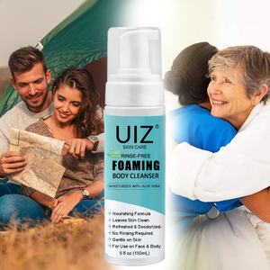 Gel de ducha de <span class=keywords><strong>espuma</strong></span> sin agua hidratante sin enjuague personalizado de fábrica para <span class=keywords><strong>ancianos</strong></span> y eliminación de olores de sudor postoperatorio - Product Image 1