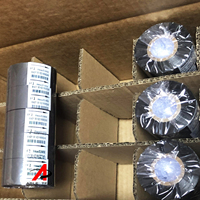 Bande noire blanche AT1 LC1 * 25mm x 100m de ruban de consommables de machine de codage de date