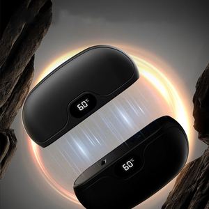 Paquete de 2 Calentadores de Manos Magnéticos de 4000 mAh, Calentador Eléctrico de Doble Cara, Banco de Energía Portátil Recargable - Product Image 1