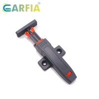 Quincaillerie de meubles : Loquet tactile robuste à double aimant avec dispositif de rebond pour porte d'armoire sans poignée