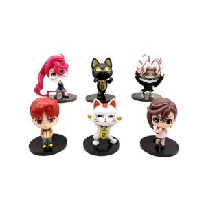 Set de 6 Figuras de Acción de Anime DAN DA DAN, Figura de Gato Adorable, Awaii <span class=keywords><strong>Momo</strong></span> Ayase y Abuela Rápida, Mini Coleccionables para Exhibición en Escritorio - Product Image 1