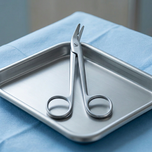 Ciseaux de coupe de fils manuels Vidifive International, tailles personnalisées, ensemble d'instruments en acier inoxydable pour la chirurgie plastique, certifiés CE - Product Image 2