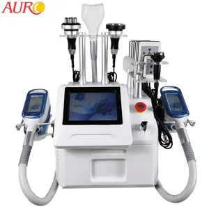 Au-M11 mesin pembentuk tubuh, mesin pembekuan lemak selulit Cryotherapy portabel 360 derajat penurun berat badan