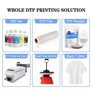 หมึก DTF CMYK สีขาว 1000 มล. ป้องกันการอุดตัน ความเข้มข้นสูง ชนิดน้ำ สำหรับการพิมพ์แบบ Direct to Film Transfer ดิจิทัล - Product Image 2