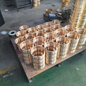 ZCuPb20Sn5 Mechanical copper fittings <b>bushings</b> bronze Crusher copper components for Glass Manufacturing Equipment - Product Image 5