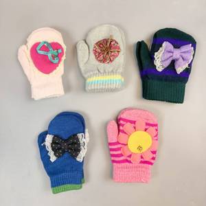 Lotto Misto Liquidazione di Fabbrica Guanti <span class=keywords><strong>Termici</strong></span> Invernali per Bambini in Maglia Guanti Carini con Cartoni Animati - Product Image 4