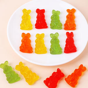 <span class=keywords><strong>Bonbons</strong></span> mous aromatisés aux fruits assortis en vrac, <span class=keywords><strong>bonbons</strong></span> gélifiés sucrés et acidulés, <span class=keywords><strong>bonbons</strong></span> mous en forme <span class=keywords><strong>de</strong></span> lapin, certifiés Halal - Product Image 6