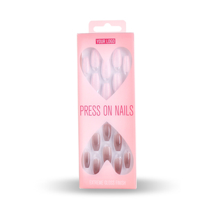 Paquete de <span class=keywords><strong>Uñas</strong></span> Postizas y Pegamento Senboma: Soluciones No Tóxicas de Marca Privada para Distribuidores de Belleza - Product Image 1