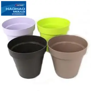 Moule en plastique pour Pot de fleur de jardin, moules en plastique simples, polissage de produits ménagers, Machine de moulage par soufflage pour bouteille en plastique