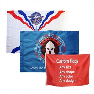 Drapeaux personnalisés de qualité supérieure, imprimés sur mesure, décorations promotionnelles, drapeaux mexicains brodés - Product Image 2
