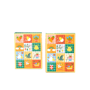 Boîte <span class=keywords><strong>vide</strong></span> créative de musique de la grotte de Pâques Papier couché de haute qualité Pack de 5 pièces Tampon de couleur Cadeau surprise fait maison Portefeuille de musique - Product Image 4