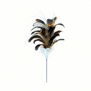 Fleur décorative artificielle fil de paon tige plume Floral Pick pour arrangement floral maison mariage fête Vase décor de vacances - Product Image 1