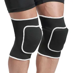 Pengiriman Cepat Ukuran Bebas Nilon Olahraga Bersepeda Voli Penyokong Lutut, Bantalan Siku & Lutut