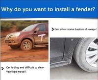 Guardabarros de coche para 2023 Chery JETOUR TRAVELLER guardabarros Fender Flare Mudflap accesorios para automóviles