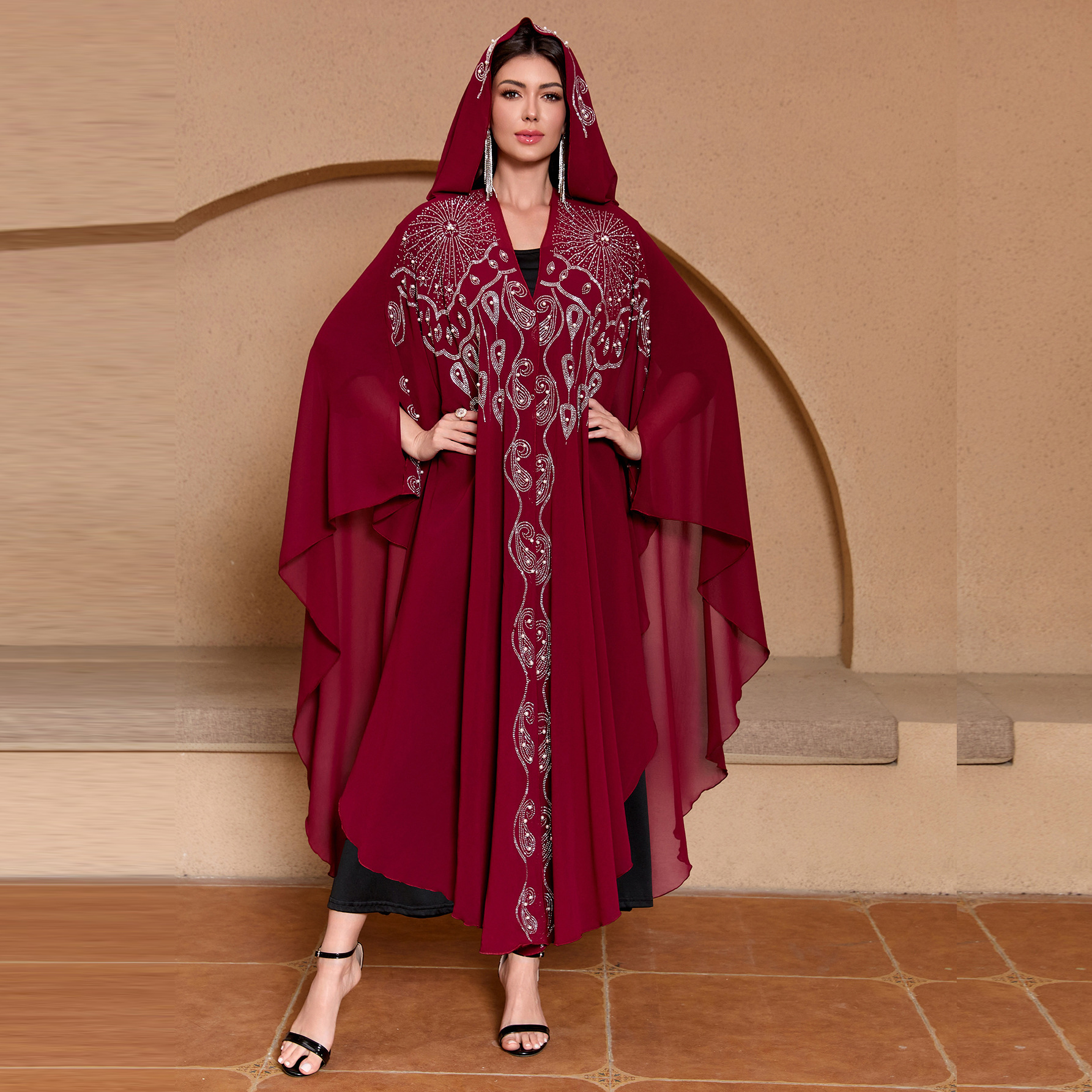 Turkish Fashion - Turkish Dress - Long Sleeve Maxi