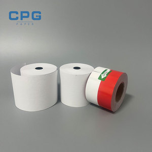 Papel para Recibos de Cajero Automático/TPV de 80x80 mm, Suministro Directo de Fábrica, Sin BPA, 55 g/m², Papel para Caja Registradora de Supermercado - Product Image 1