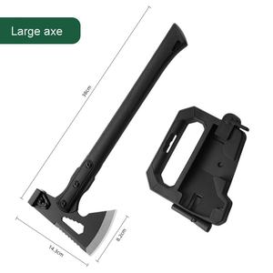 Hache tactique Dragon Phoenix de haute qualité, personnalisable, OEM, DIY, en acier au carbone, hache de survie de poche - Product Image 6