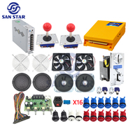 Kit de boutons d'arcade éclairés 2800 jeux DIY, kit d'arcade, jeu d'arcade, joystick