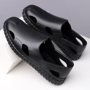 รองเท้าแตะพื้นหนาไม่ลื่นระบายอากาศสำหรับผู้ชายรองเท้าชายหาดระบายอากาศได้ดีมีรูระบายอากาศได้ดี<span class=keywords><strong>2025</strong></span>ฤดูร้อน - Product Image 4