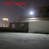 Lampadaire led 20w, 60 watts, 150w, 120w, 300w, projecteur à cellule photoélectrique modulable, bon marché