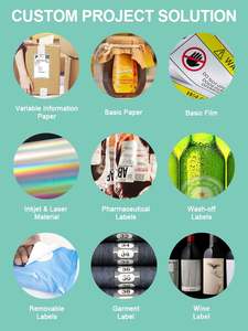 Jinya Étiquettes d'expédition de qualité commerciale autocollantes thermiques directes 2x1 pour les étiquettes d'<span class=keywords><strong>adresse</strong></span> de courrier et d'affranchissement - Product Image 3