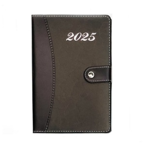 New 2025 Business Notebook <b>A5</b> Pu Customized Planner Promotional Leather <b>Diary</b> for Students - Product Image 4