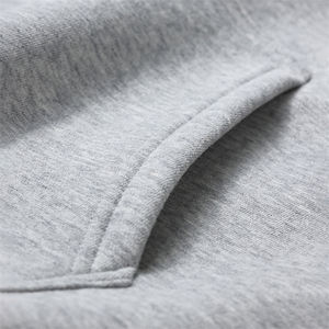 Premium 350GSM Heavyweight Winter Plain Dyed Hombres Algodón Poliéster Oversized Streetwear Pullover Hoodie - Product Image 5