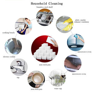 Prezzo a buon mercato all'ingrosso/personalizzato melamina spugna con sacchetti di imballaggio bianco spugne magico gomma - Product Image 6