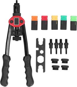 Kit d'outils à rivets manuels en acier avec mandrins M3 M4 M5 <span class=keywords><strong>M6</strong></span> M8 pour l'installation de tôles - Product Image 6