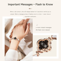 Pulsera Inteligente L8, Joyería de Moda, Android IPS, Monitor de Ritmo Cardíaco, Podómetro, Monitor de Sueño, Aleación de Zinc, IP67, Pantalla Impermeable, Contesta Llamadas