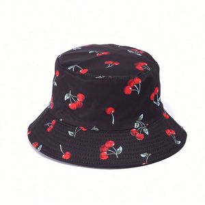 Sombrero de Pescador Plegable con Estampado de Sol, 100% Algodón, para Playa, Pesca, Verano, Aire Libre, Estilo Panamá - Product Image 3
