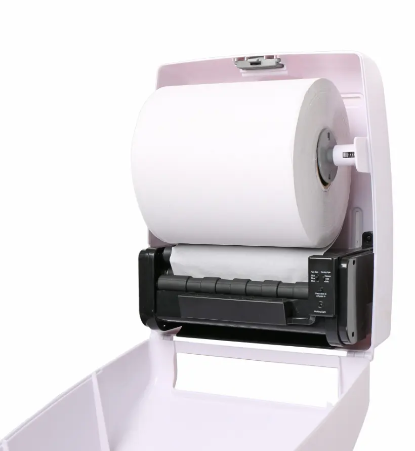 New Wall Mounted Automatic Touchless Hand Free Motion Activated Toilet Tissue Roll Paper Towel Dispenser