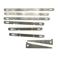 Attache plate Spot Stock X avec goupille à tête ronde et attache à clip pour accessoires de systèmes de coffrage américains, européens et coréens