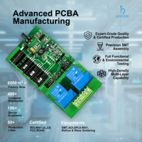 Solution PCBA OEM de haute qualité, assemblage de cartes de circuits imprimés, processus SMT DIP, carte multicouche, service de production personnalisé fiable