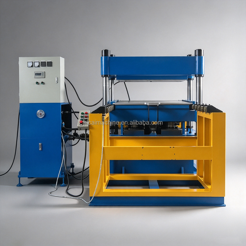 Rubber Floor Tile Press Machine Rail Shuttle Auto Ejection Granule ...