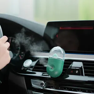 Kinscoter nouvelle arrivée personnel mignon Mini Portable poche 35ml voiture humidificateur Facial vapeur brouillard pulvérisateur pour voiture