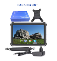 Tablette industrielle robuste 10,1 pouces avec GPS capacitif, appareil photo, Android 12 OS, 8 Go de RAM, 128 Go de mémoire, lecteur de code QR, processeur octa-core
