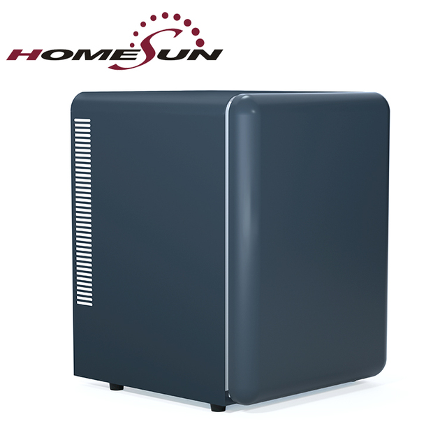 Dark Blue Color 40l Modern Home Refrigerator Retro Kitchen Mini Freezer Refrigerator, Retro Mini Refrigerator