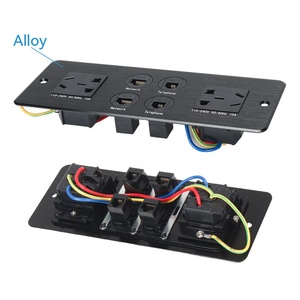 Nouveau design barrette d'alimentation électrique cc murale connecteur télé réseau 220 V avec prise chinoise - Product Image 5
