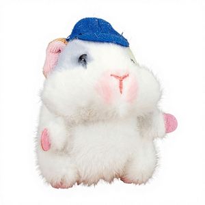 ตุ๊กตาหนูแฮมสเตอร์ขายดี ของเล่นตุ๊กตาขนนุ่ม ของชำร่วยงานแต่ง ตุ๊กตาห้อยกระเป๋า ของตกแต่งขนาดเล็ก สั่งซื้อจำนวนมาก 12 ซม. - Product Image 4