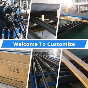 Aislamiento Térmico de Espuma de Goma con Revestimiento de Aluminio HUAYUE para Aire Acondicionado, Retardante de Llama, <span class=keywords><strong>Esponja</strong></span> de Alta Densidad - Product Image 5