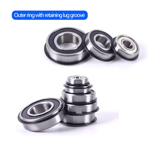 Rodamiento de Bolas de Ranura Profunda para Motor Eléctrico 6208NR 6201 6202 6205 6204 con Anillo Elástico, Sello de Goma 40x80x18mm, Holgura C3 - Product Image 4