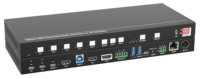 Commutateur 2x1 18G avec HDMI et USB-C HDCP 2.2 Matrice 2x1 4x1 4K60Hz Scaler Switcher