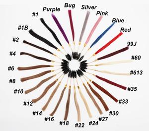 Bán buôn H6 lông phần mở rộng tóc chất lượng tốt Trinh Nữ tóc con người H lời khuyên mở rộng tóc cho salon - Product Image 6