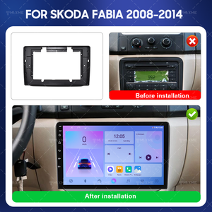 Vendita calda all'ingrosso all'ingrosso durevole telaio autoradio Android per <span class=keywords><strong>Skoda</strong></span> <span class=keywords><strong>Fabia</strong></span> 2008-2014 10 pollici Android telaio autoradio - Product Image 4