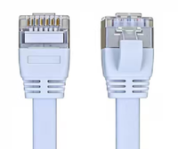 Câble Ethernet RJ45 blindé haute vitesse 10 Gbit/s 600 MHz résistant aux intempéries de 7,6 m Cat 7 pour PS5/4/3 Xbox Modem Routeur LAN